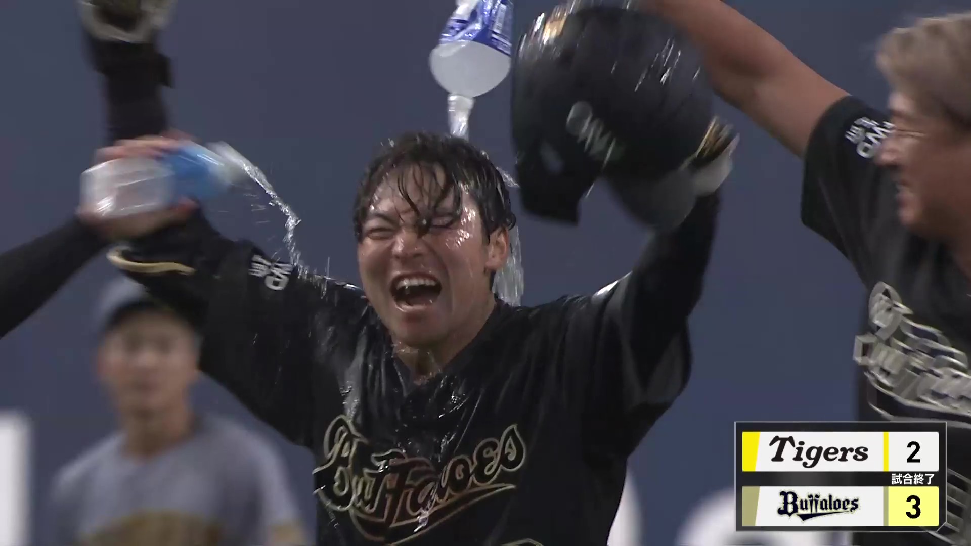 【10回裏】試合を決めた!! バファローズ・山中稜真 左中間を破るサヨナラタイムリーヒット!! 2026年6月14日 オリックス・バファローズ 対 阪神タイガース