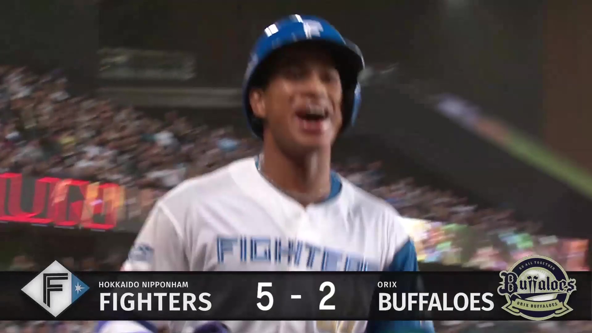 【7回裏】勝ち越しの第5号!! ファイターズ・万波中正 レフト方向へ3ランHR!! 2026年4月5日 北海道日本ハムファイターズ 対 オリックス・バファローズ