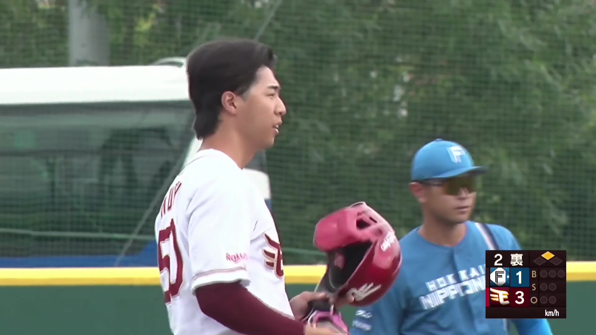 【ファーム】目の前で胴上げはさせない!! イーグルス・武藤敦貴の2点タイムリーで勝ち越し!! 2026年9月18日 東北楽天ゴールデンイーグルス 対 北海道日本ハムファイターズ