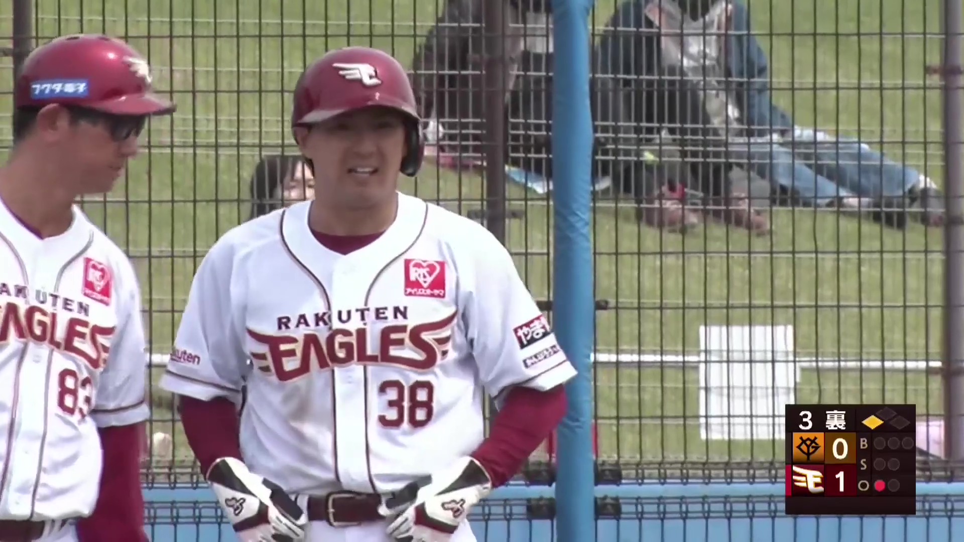 【ファーム】直球を捉えて先制!! イーグルス・佐藤直樹 フェンス直撃のタイムリー3ベース!! 2026年4月30日 東北楽天ゴールデンイーグルス 対 読売ジャイアンツ