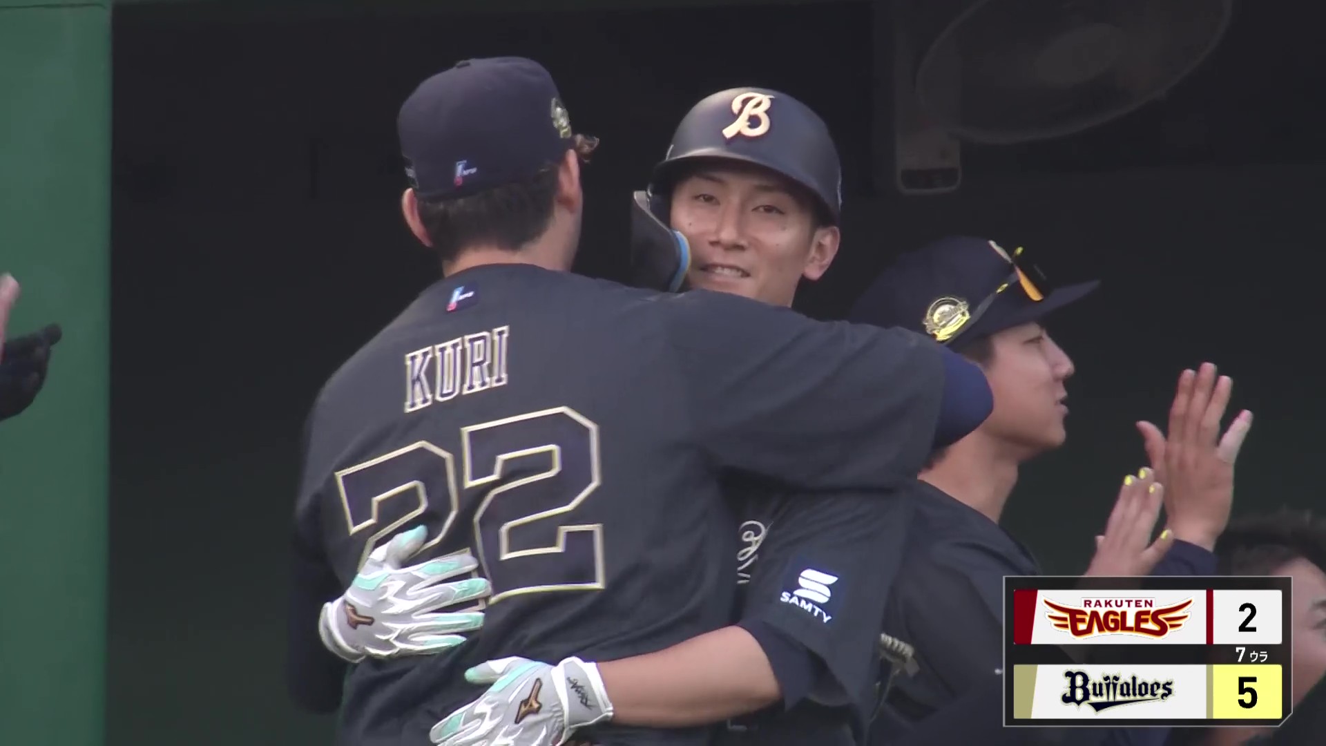 【7回裏】劇的な一発!! バファローズ・西川龍馬 試合をひっくり返す逆転満塁ホームラン!! 2026年6月28日 オリックス・バファローズ 対 東北楽天ゴールデンイーグルス