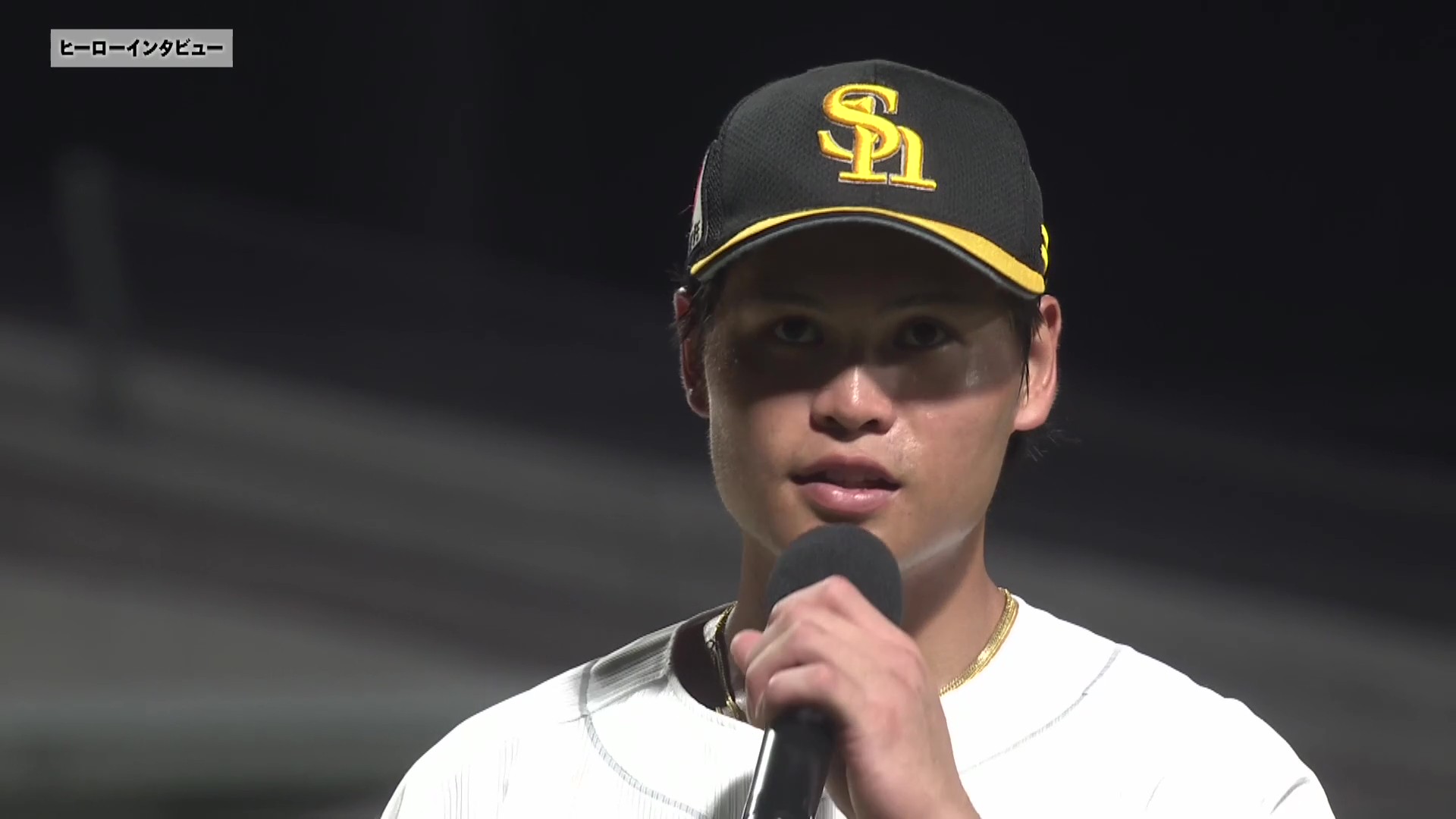 【ファーム】ホークス・笹川吉康選手 ヒーローインタビュー 7月31日 福岡ソフトバンクホークス 対 オリックス・バファローズ