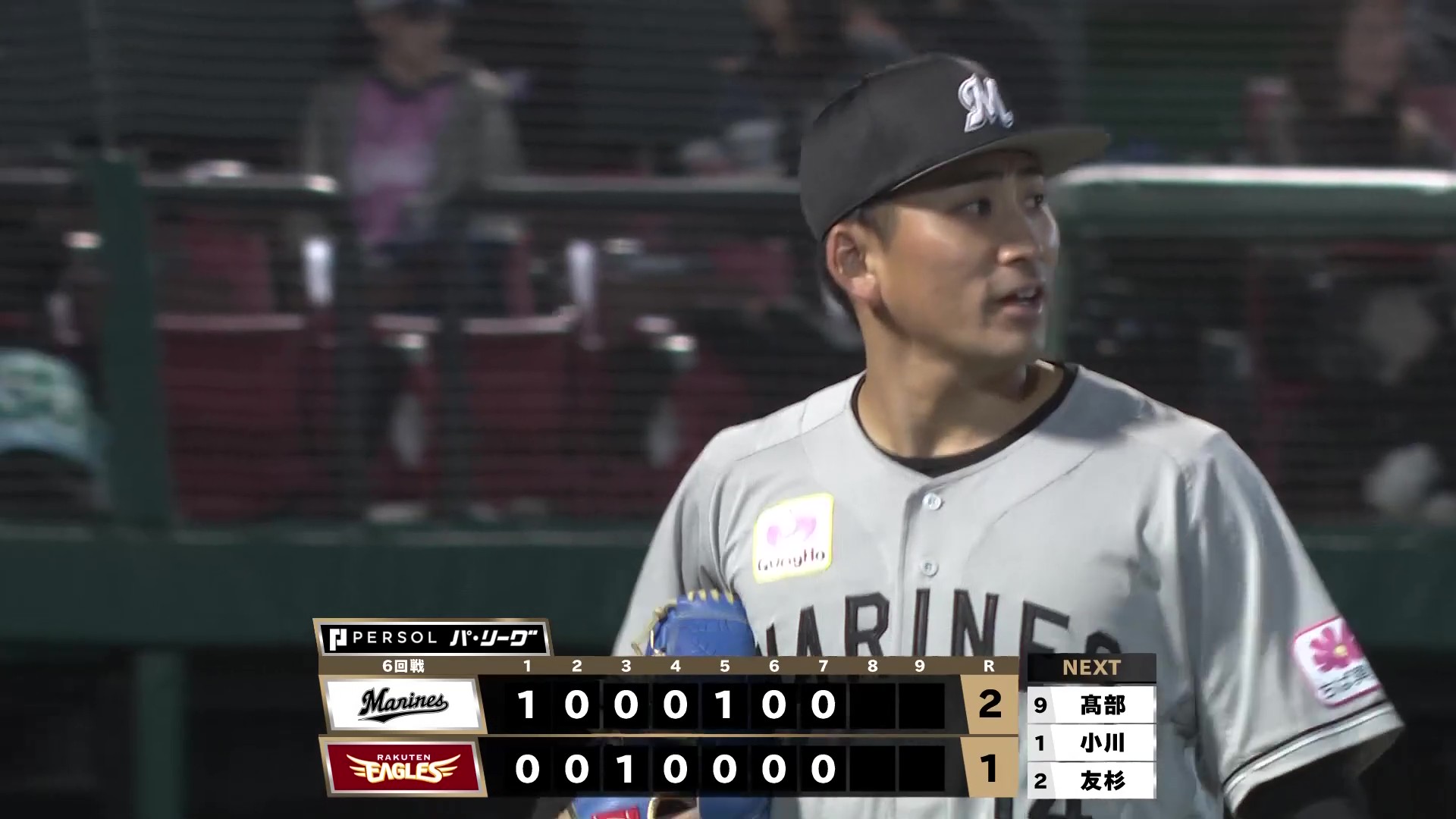 【7回裏】今季初勝利へ!! マリーンズ・小島和哉 7回103球6奪三振1失点の好投!! 2026年5月22日 東北楽天ゴールデンイーグルス 対 千葉ロッテマリーンズ