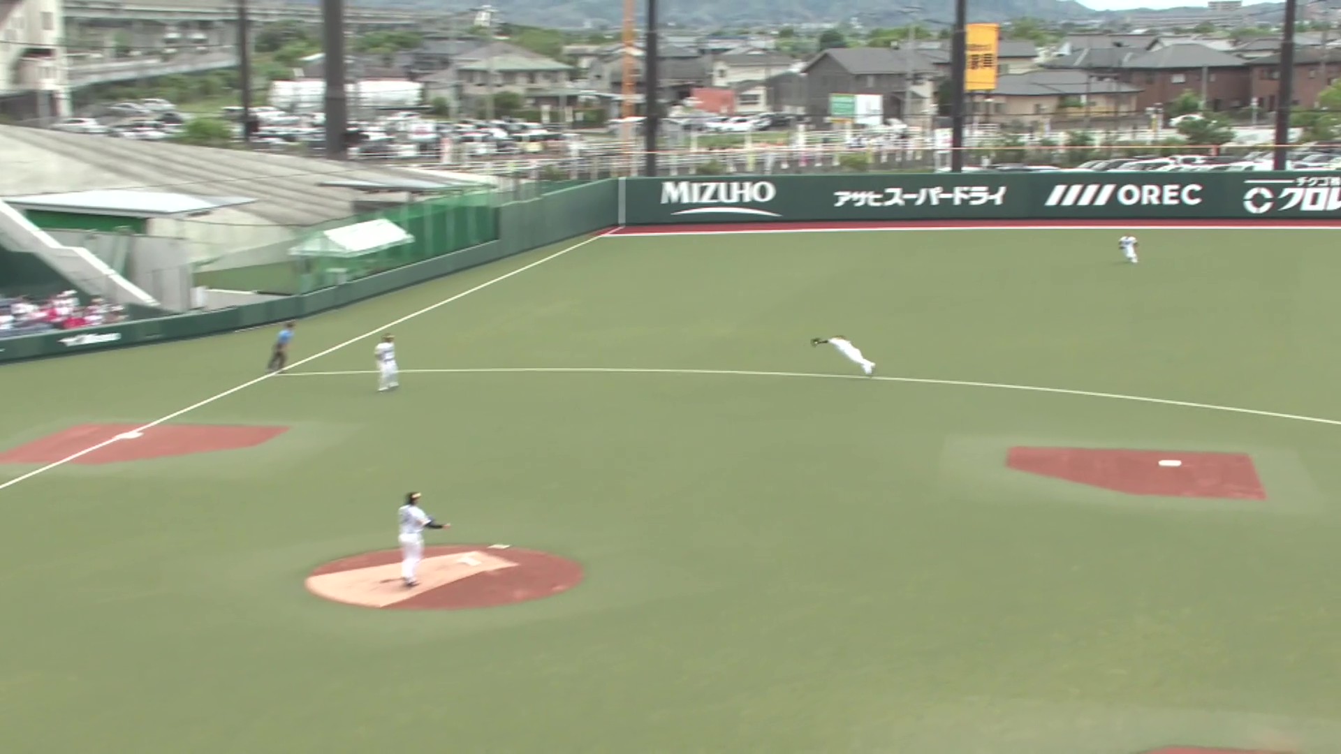 【ファーム】魅せた横っ飛び!! ホークス・川瀬晃が三遊間のライナーをダイビングキャッチ!! 2026年6月7日 福岡ソフトバンクホークス 対 広島東洋カープ