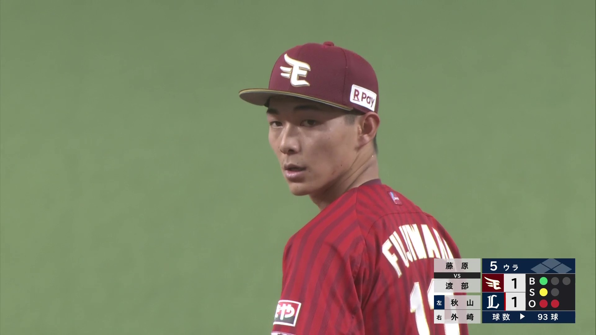 【5回裏】粘りの投球!! イーグルス・藤原聡大 5回4奪三振1失点の好投を魅せる!! 2026年4月5日 埼玉西武ライオンズ 対 東北楽天ゴールデンイーグルス