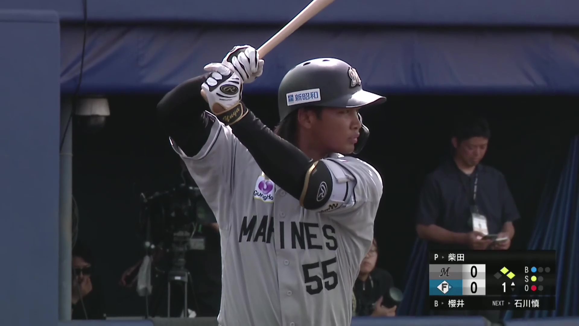 【ファーム】初回から先制!! マリーンズ・櫻井ユウヤ 直球を弾き返してタイムリーを放つ!! 2026年8月23日 北海道日本ハムファイターズ 対 千葉ロッテマリーンズ
