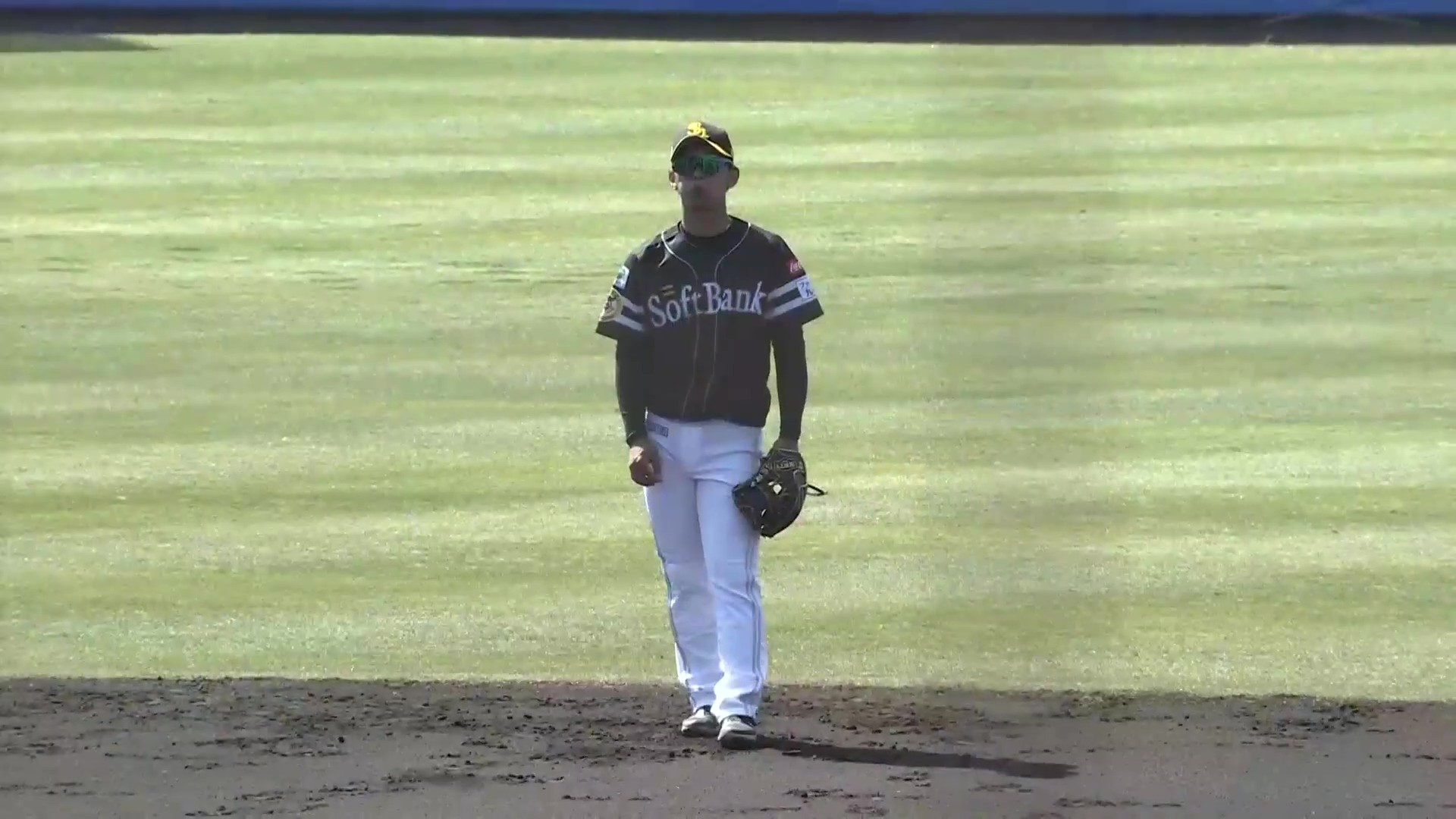 【春季キャンプ】紅白戦にセカンドで出場!! ホークス・今宮健太 最初の守備機会で無難に打球処理!! 2026年2月20日 福岡ソフトバンクホークス