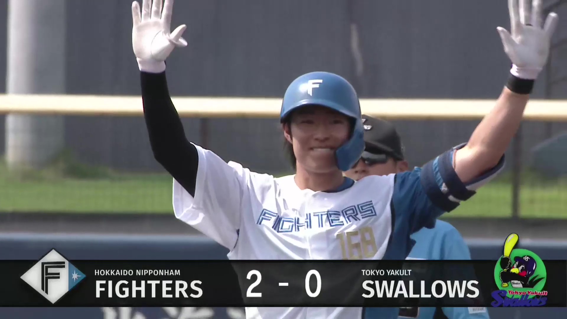 【ファーム】2打席連続の2ベースヒット!! ファイターズ・星野ひので 三塁線を破るタイムリー!! 2026年7月14日 北海道日本ハムファイターズ 対 東京ヤクルトスワローズ