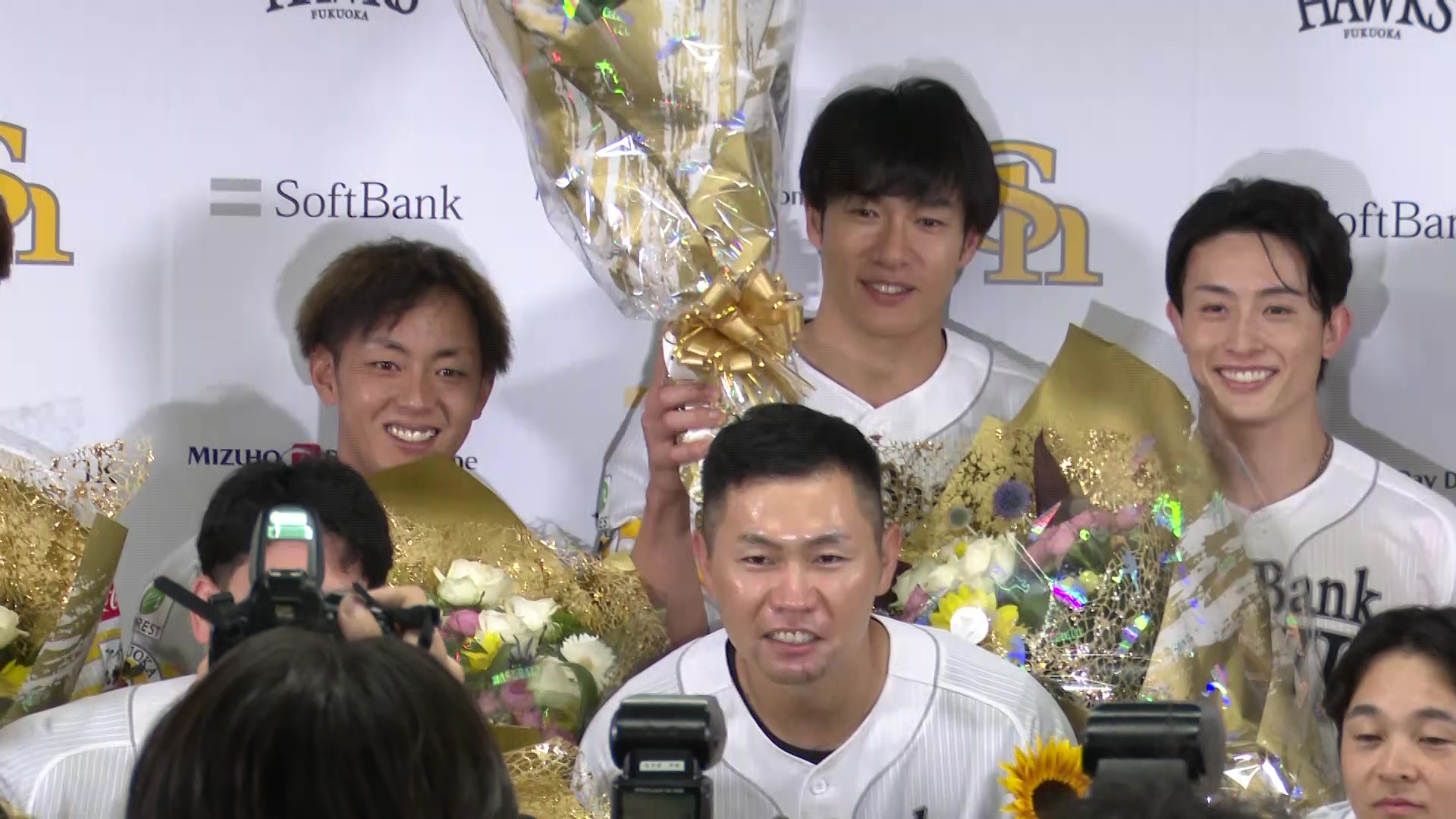 ホークス・中村晃 引退会見 2026年7月3日 福岡ソフトバンクホークス