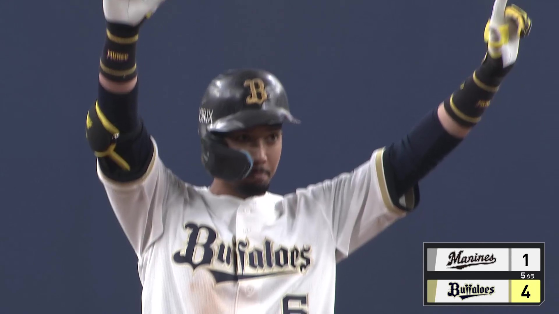 【5回裏】チャンスをものにした!! バファローズ・宗佑磨 タイムリー2ベースヒットで点差を広げる!! 2026年4月8日 オリックス・バファローズ 対 千葉ロッテマリーンズ