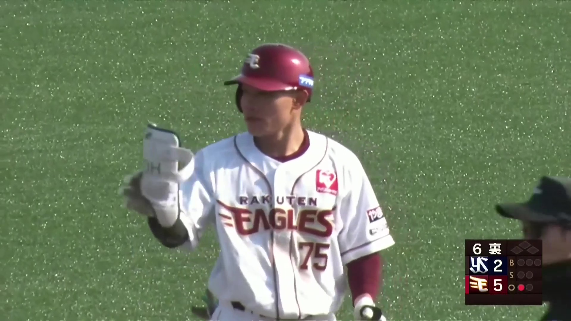 【ファーム】イーグルス・陽柏翔 フェンス直撃のタイムリー2ベースヒットでさらに追加点!! 2026年3月29日 東北楽天ゴールデンイーグルス 対 東京ヤクルトスワローズ