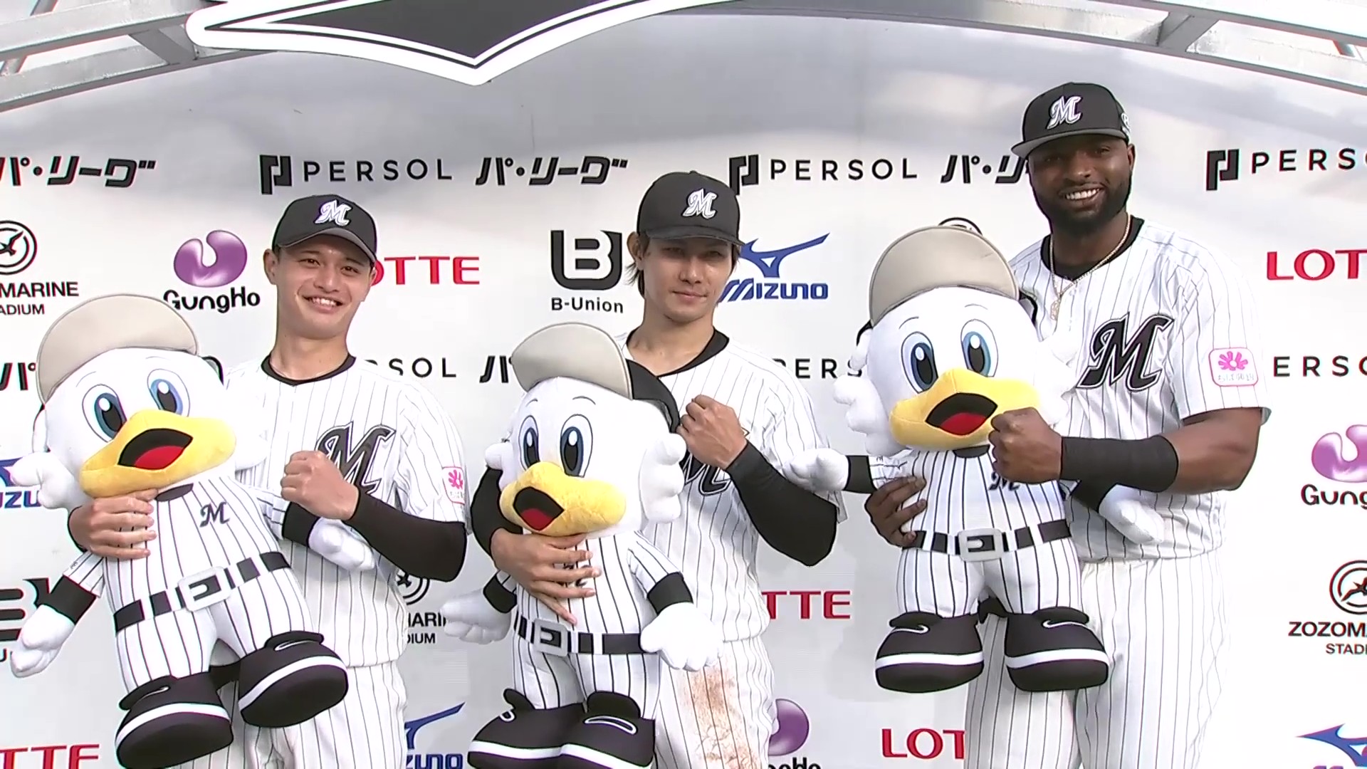 マリーンズ・ポランコ選手・藤原恭大選手・毛利海大投手ヒーローインタビュー 5月3日 千葉ロッテマリーンズ 対 埼玉西武ライオンズ
