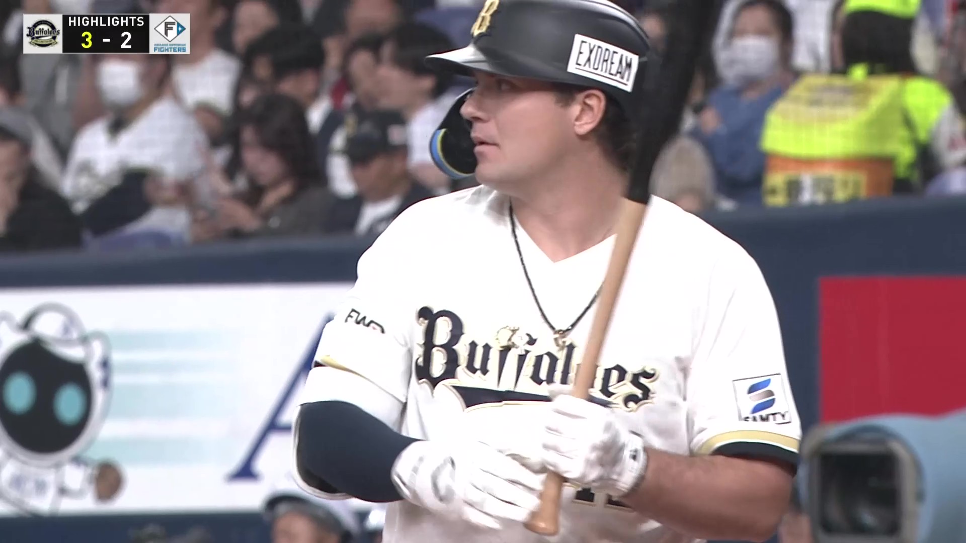 4月24日 オリックス・バファローズ 対 北海道日本ハムファイターズ ハイライト