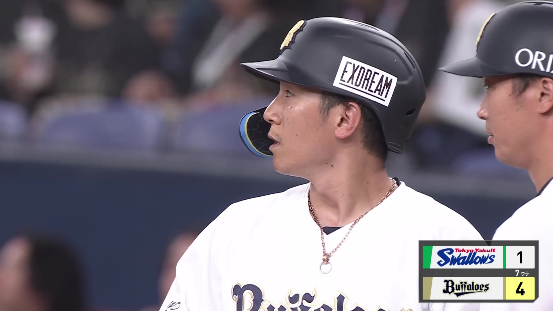 【7回裏】初球を捉えた!! バファローズ・西川龍馬 チャンスに応える一振りで追加点!! 2026年6月11日 オリックス・バファローズ 対 東京ヤクルトスワローズ