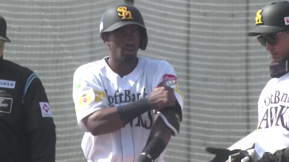 【春季教育リーグ】ホークス・モレノ センター前へのタイムリーヒットで同点に追いつく!! 2026年3月10日 福岡ソフトバンクホークス 対 広島東洋カープ