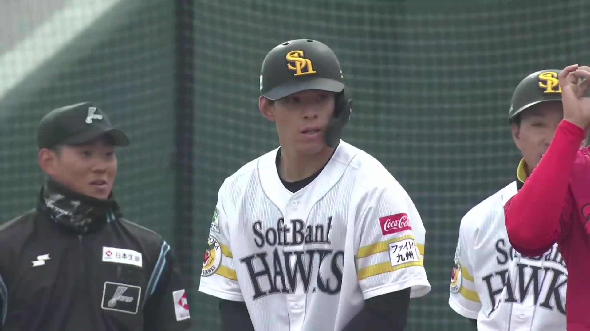 【ファーム】初球を狙い撃ち!! ホークス・高橋隆慶 詰まりながらもライト前へ先制のタイムリーヒット!! 2026年3月18日 福岡ソフトバンクホークス 対 広島東洋カープ