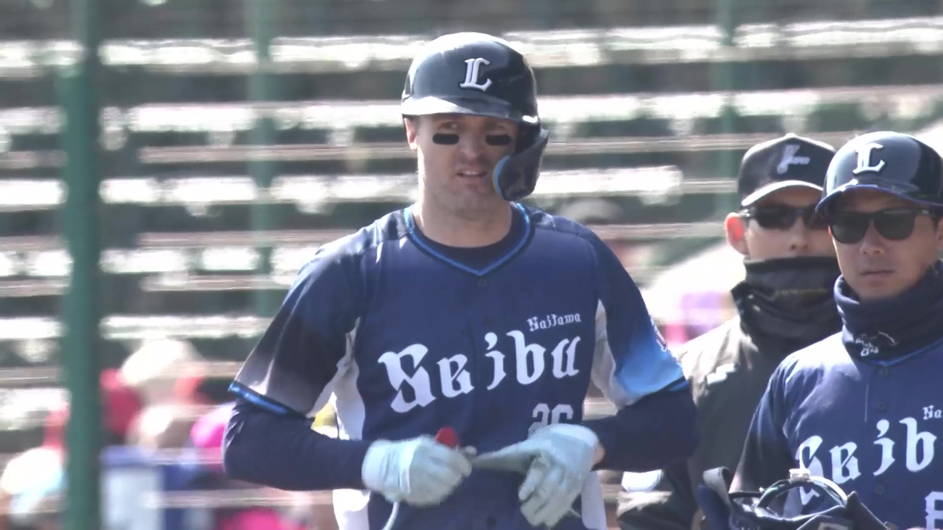 【4回表】ライオンズ・ネビン 初球を捉えレフト前へ運ぶタイムリーヒットを放ち1点を返す!! 2026年3月11日 阪神タイガース 対 埼玉西武ライオンズ