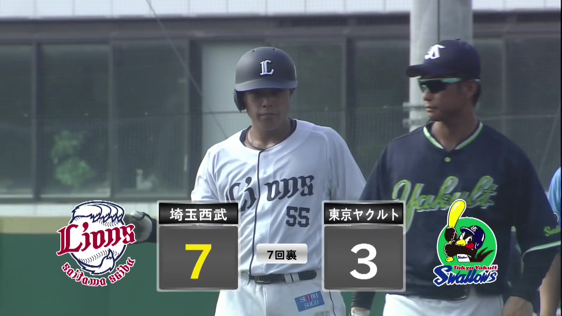 【ファーム】本日3安打3打点!! ライオンズ・仲三優太 センターへのタイムリー2ベースヒットを放つ!! 2026年7月21日 埼玉西武ライオンズ 対 東京ヤクルトスワローズ