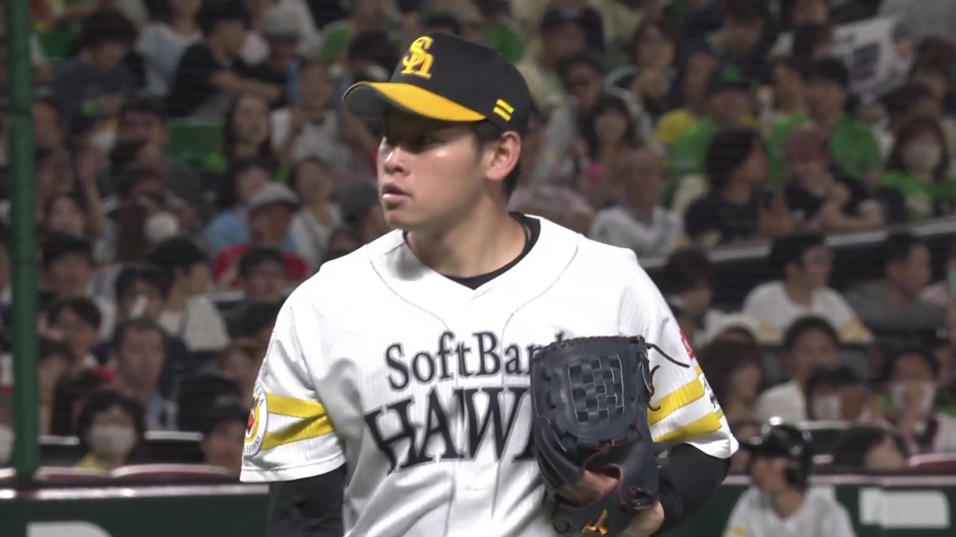 【3回表】ホークス・鈴木豪太 ピンチの場面で登板し、無失点で切り抜ける好リリーフを見せる!! 2026年6月14日 福岡ソフトバンクホークス 対 東京ヤクルトスワローズ