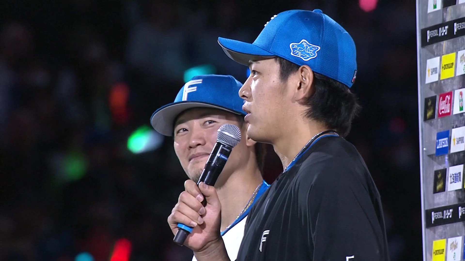 ファイターズ・西川遥輝選手・野村佑希選手ヒーローインタビュー 4月4日 北海道日本ハムファイターズ 対 オリックス・バファローズ