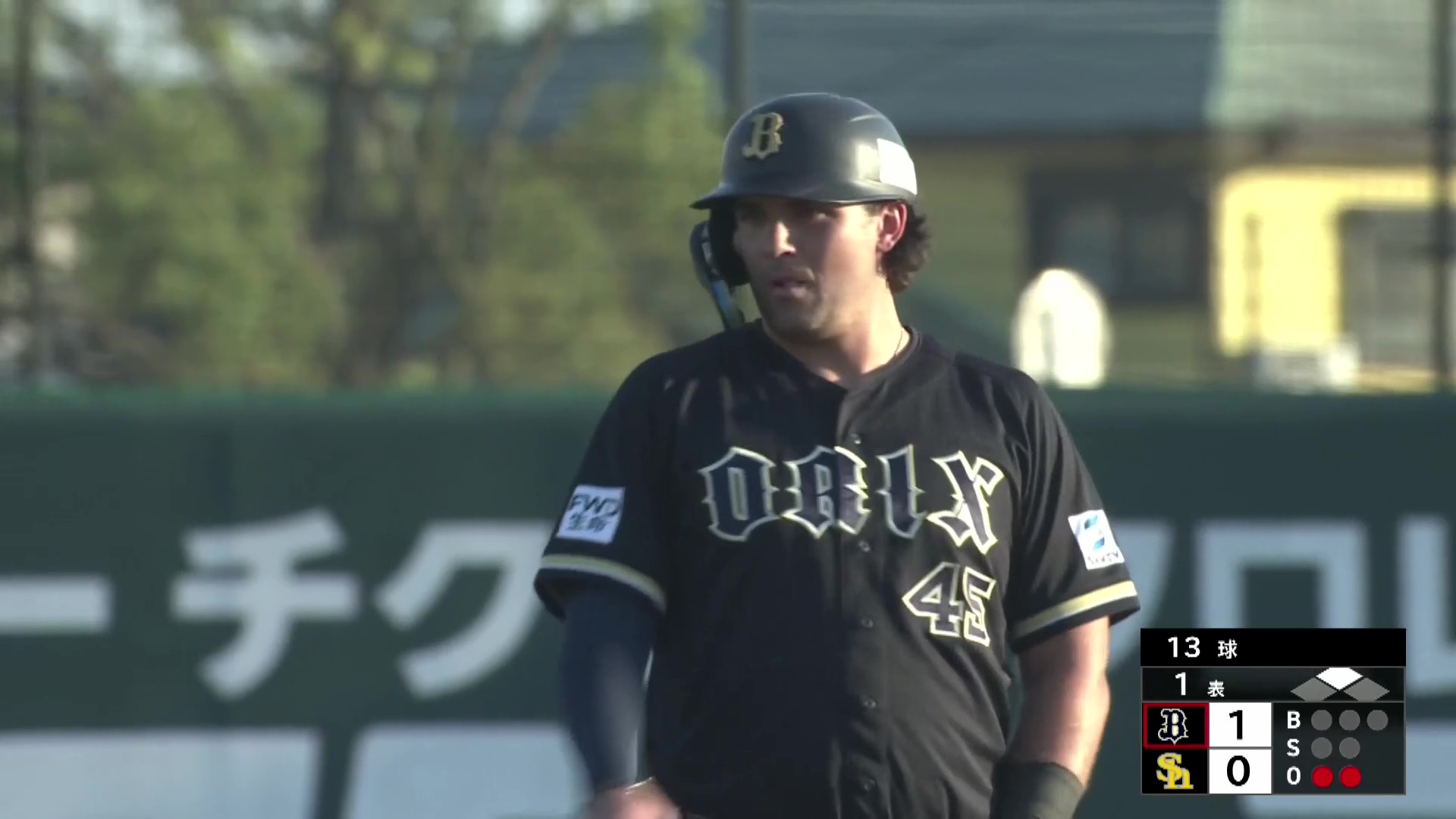 【ファーム】バファローズ・シーモア ライト線を破るタイムリー2ベースで先制!! 2026年8月2日 福岡ソフトバンクホークス 対 オリックス・バファローズ
