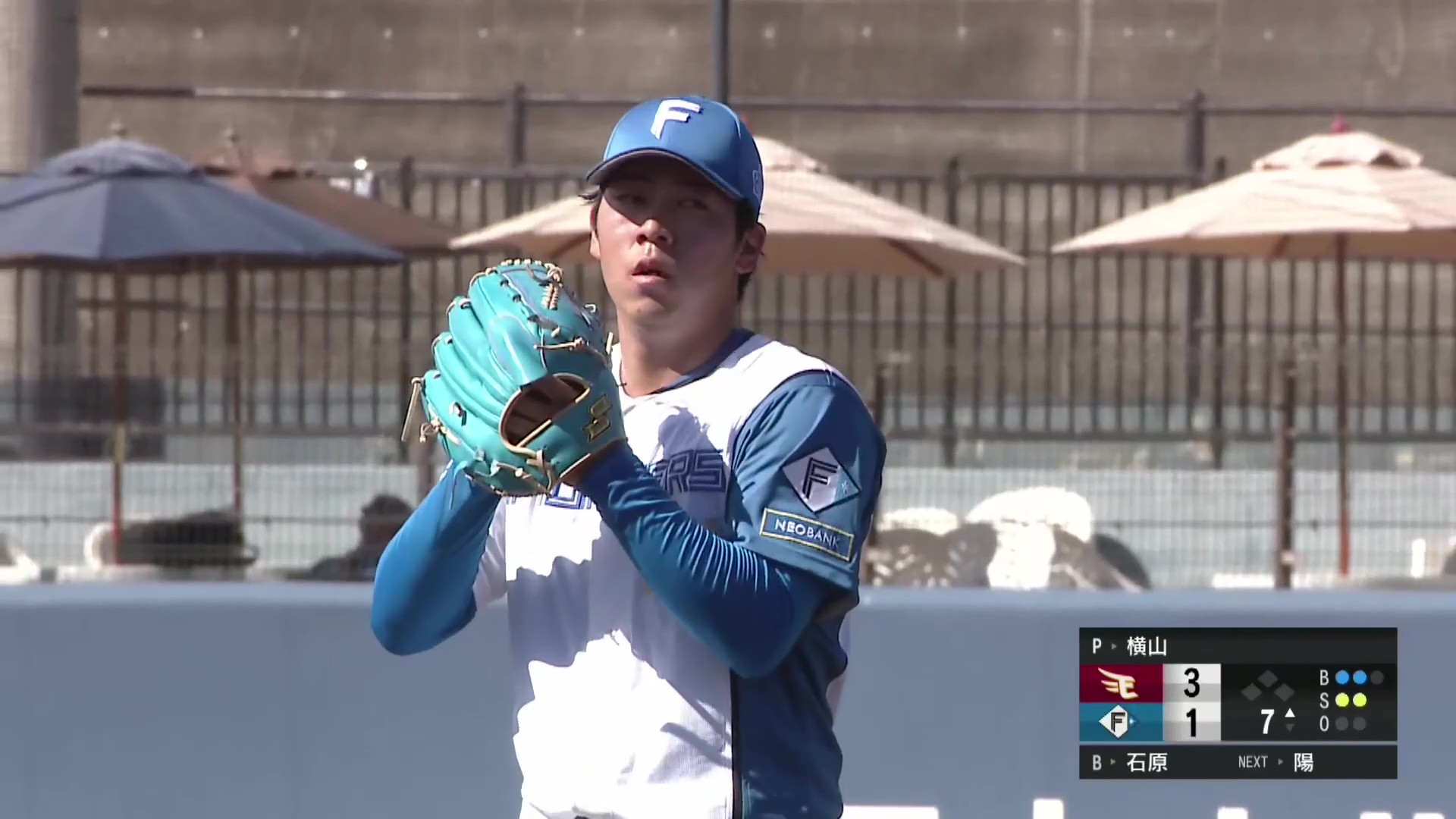 【ファーム】ファイターズ・横山永遠 プロ初奪三振を奪い1イニングを無失点に抑える!! 2026年8月8日 北海道日本ハムファイターズ 対 東北楽天ゴールデンイーグルス