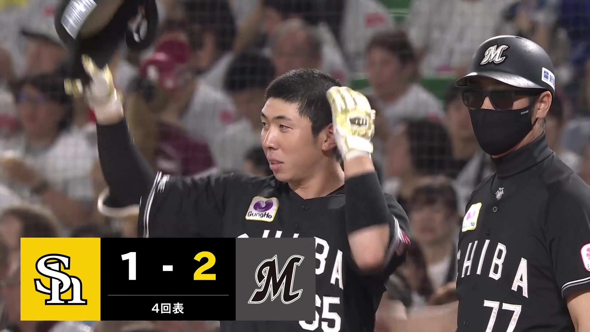 【4回表】再昇格後3試合連続安打!! マリーンズ・寺地隆成 センターへの勝ち越しタイムリーヒット!! 2026年7月3日 福岡ソフトバンクホークス 対 千葉ロッテマリーンズ