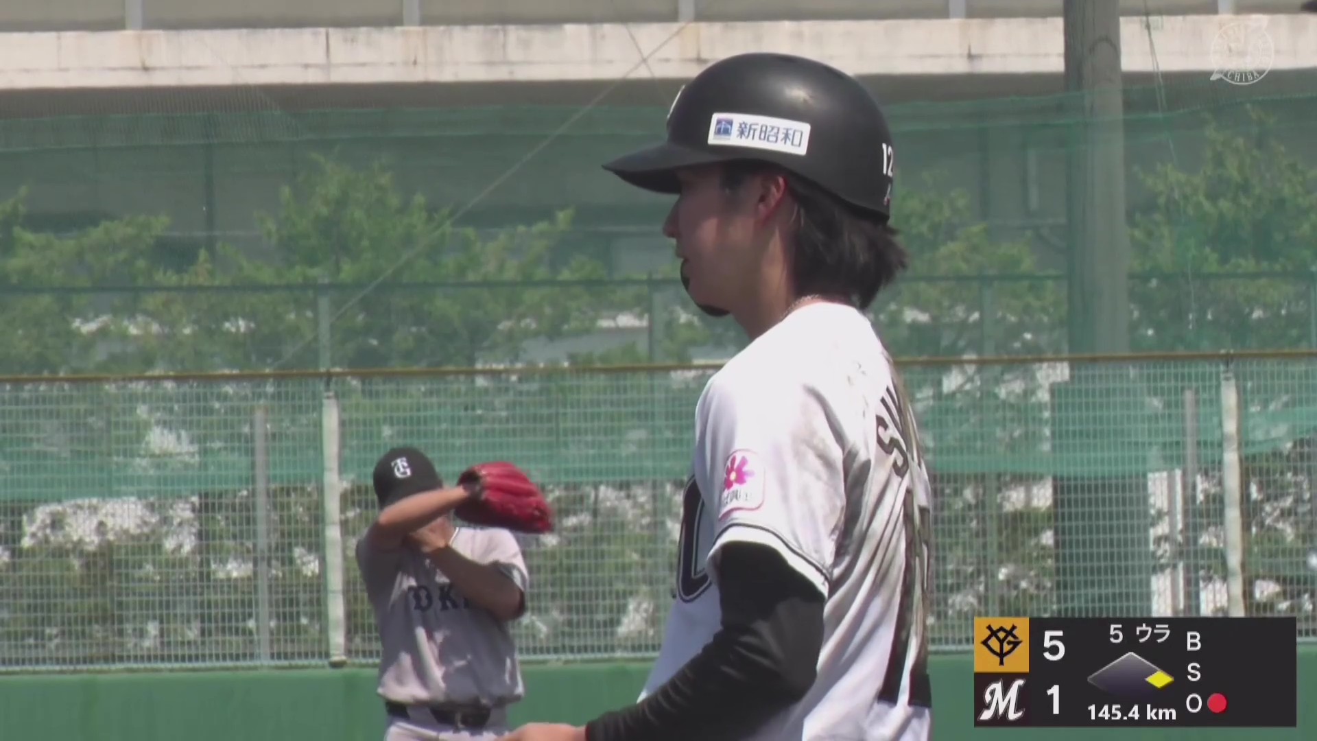 【ファーム】逆方向への鮮やかな打撃!! マリーンズ・杉山諒 本日2安打目は三遊間を破るヒット!! 2026年7月20日 千葉ロッテマリーンズ 対 読売ジャイアンツ