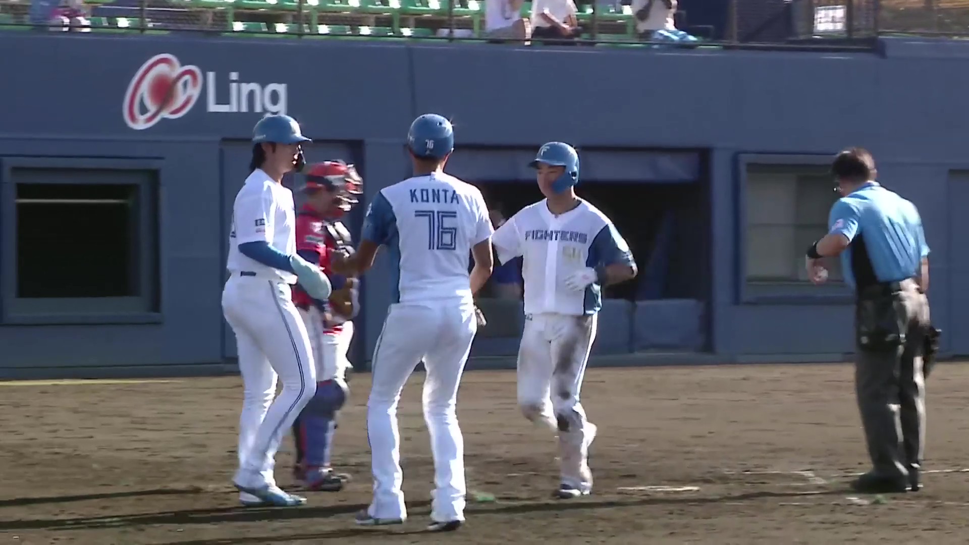 【ファーム】高めの直球を振り抜いた!! ファイターズ・山縣秀 ライトへの2ランホームラン!! 2026年8月25日 北海道日本ハムファイターズ 対 オイシックス新潟アルビレックスBC