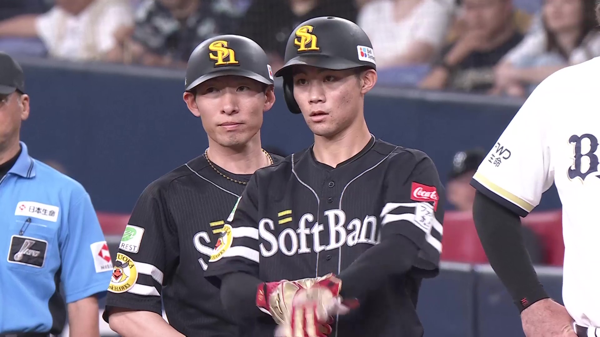 【2回表】変化球を上手く拾った!! ホークス・庄子雄大 センターへの先制タイムリーヒット!! 2026年7月8日 オリックス・バファローズ 対 福岡ソフトバンクホークス