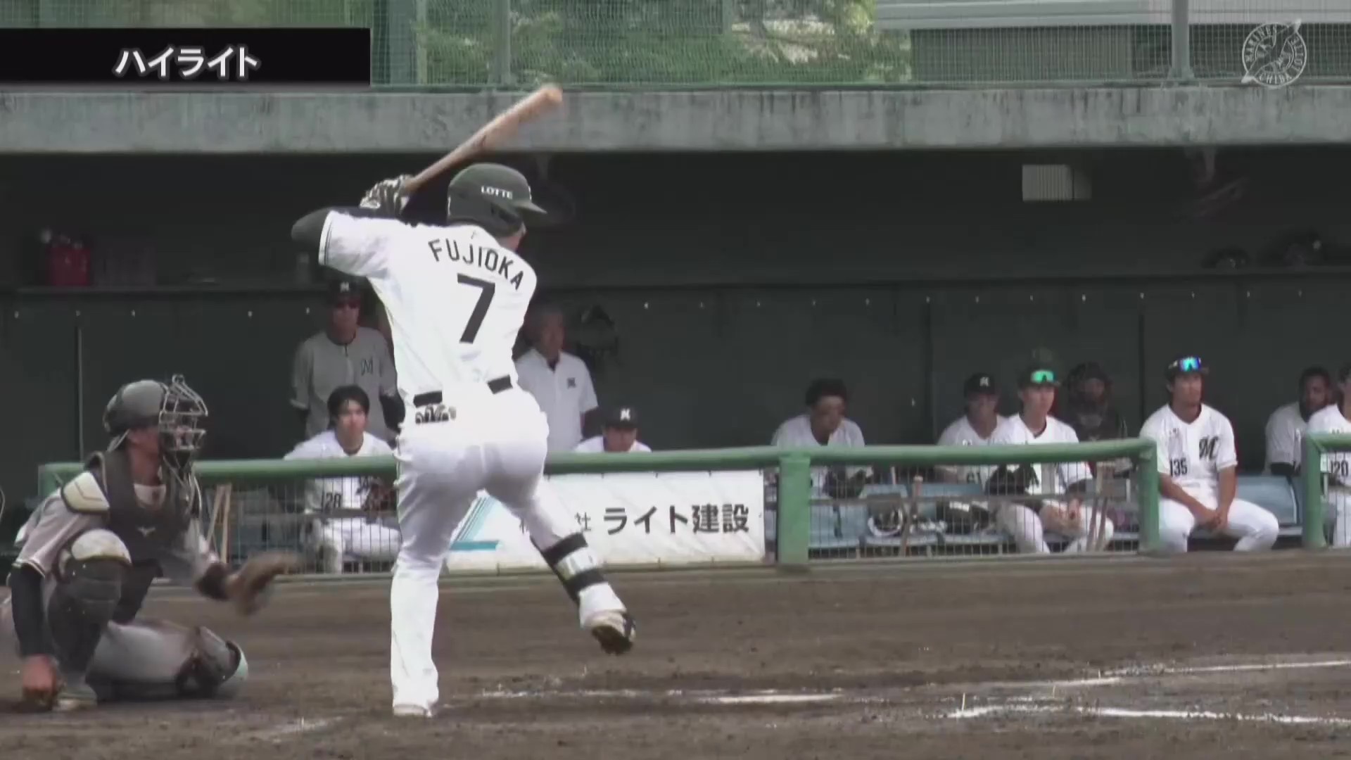 【ファーム】7月12日 千葉ロッテマリーンズ 対 ハヤテベンチャーズ静岡 ハイライト