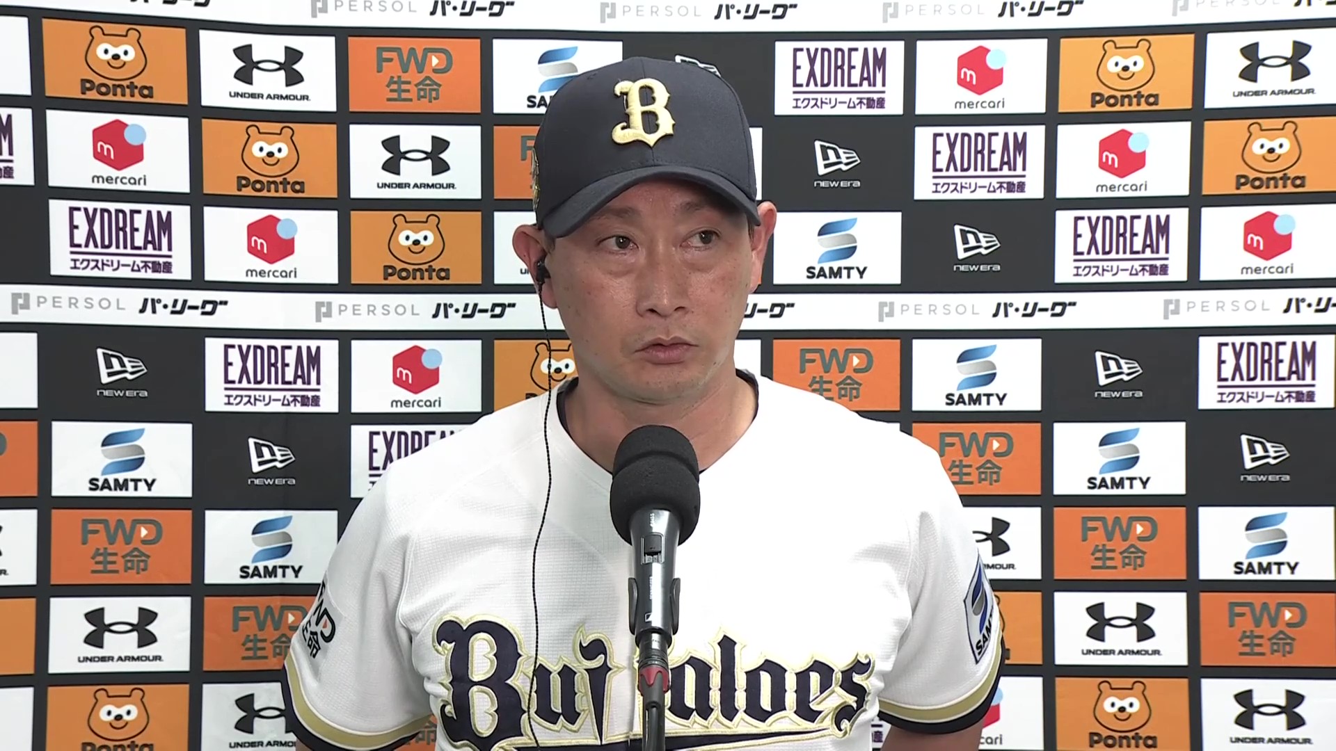 7月25日 オリックス・バファローズ・岸田護監督 試合後インタビュー