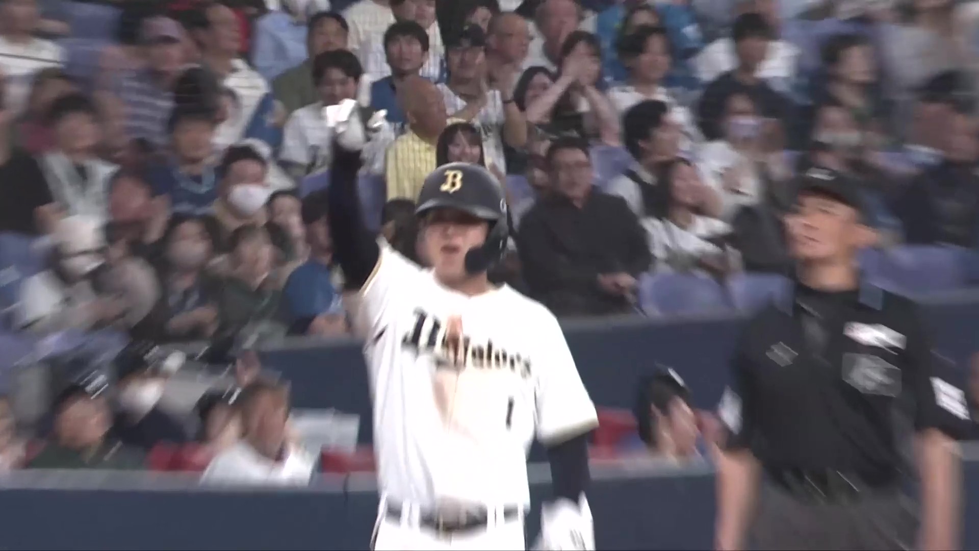【5回裏】バファローズ・太田椋 センターオーバーの2点タイムリー2ベースで勝ち越し!! 2026年4月25日 オリックス・バファローズ 対 北海道日本ハムファイターズ