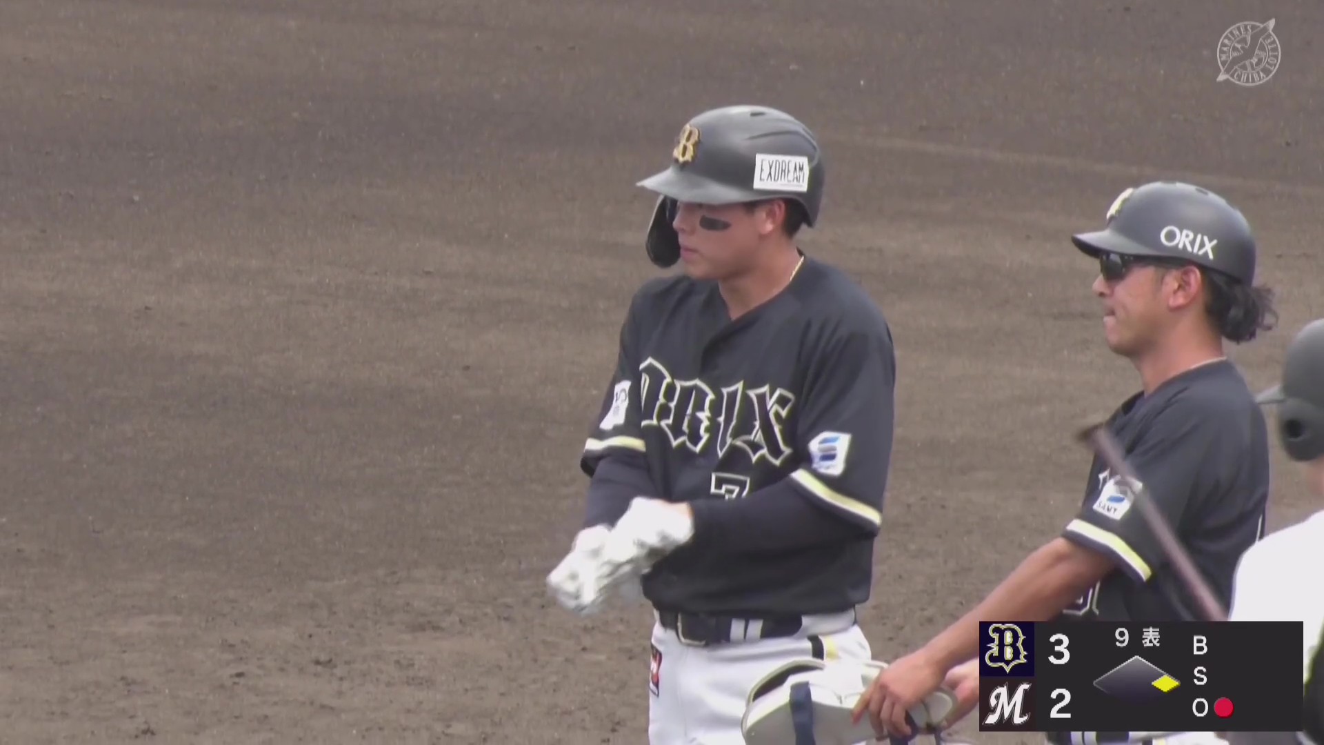 【ファーム】技ありの一打!! バファローズ・横山聖哉 右手一本でライト前へタイムリーを放つ!! 2026年7月21日 千葉ロッテマリーンズ 対 オリックス・バファローズ