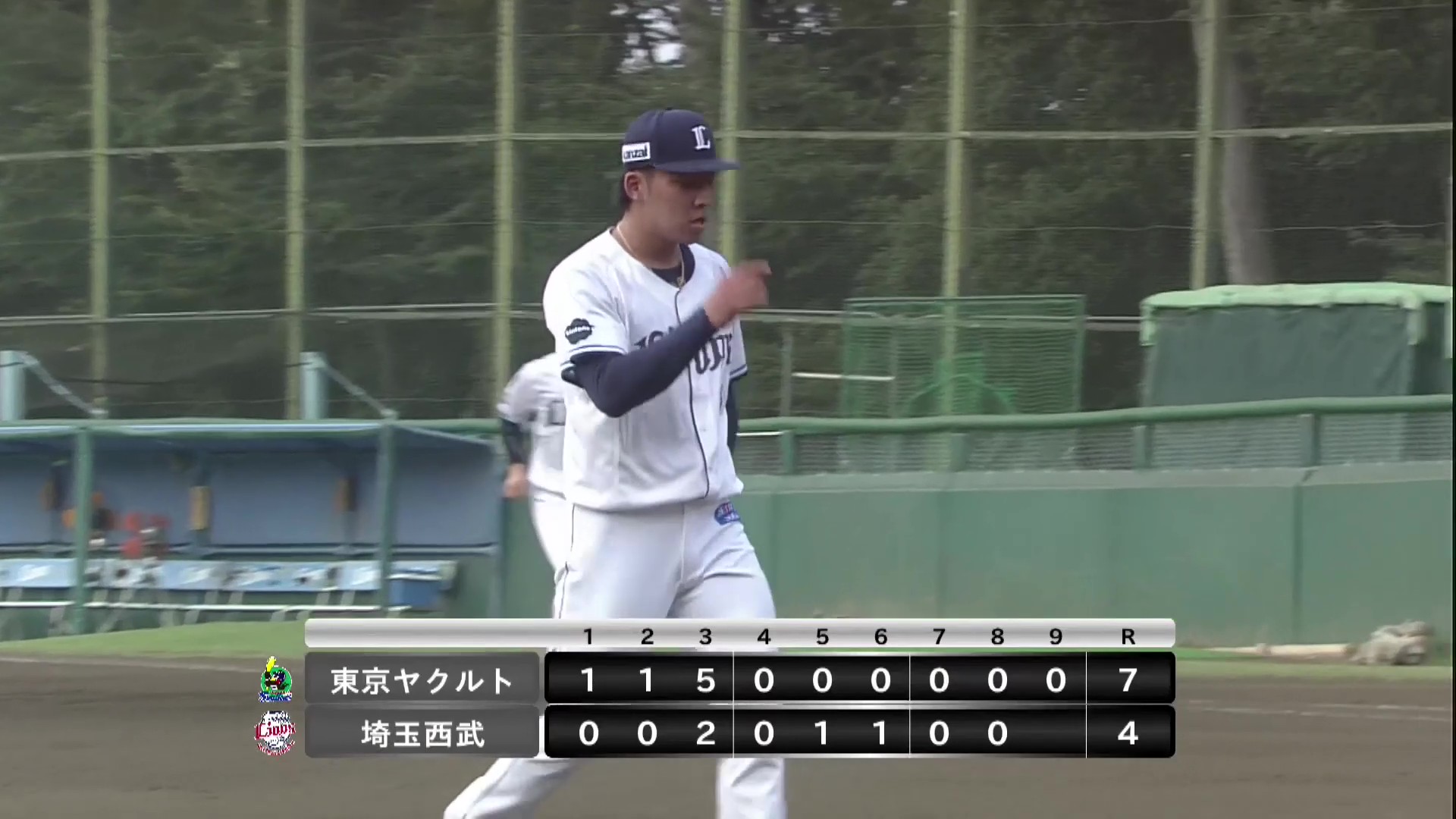 【ファーム】ライオンズ・成田晴風 ピンチを招くも高めの直球でフライを打たせて無失点に抑える!! 2026年7月23日 埼玉西武ライオンズ 対 東京ヤクルトスワローズ