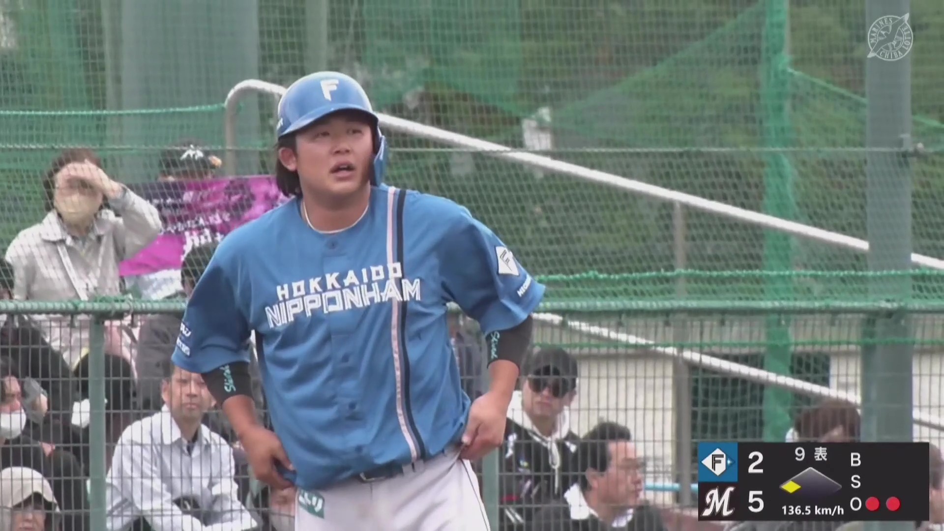 【ファーム】一軍昇格へアピール!! ファイターズ・進藤勇也 センターオーバーのタイムリー3ベース!! 2026年4月10日 千葉ロッテマリーンズ 対 北海道日本ハムファイターズ