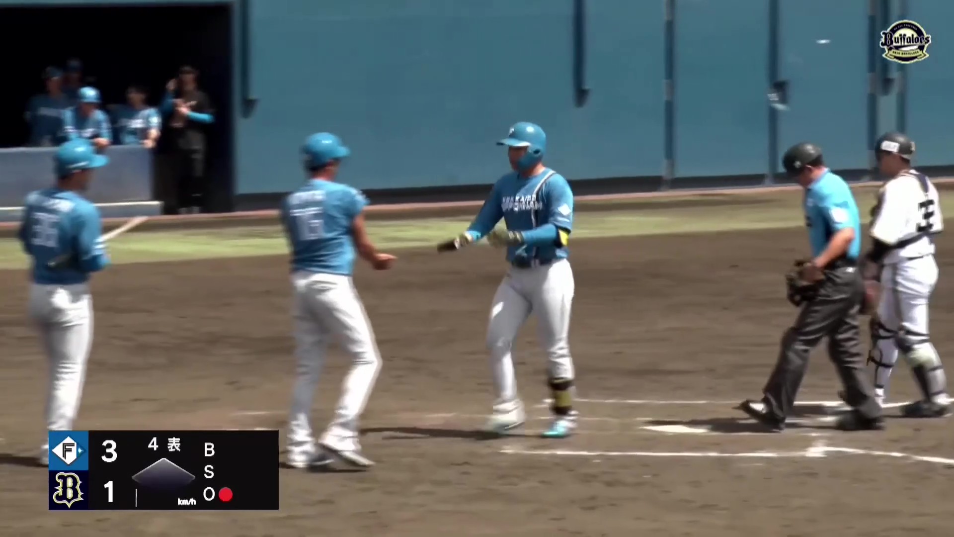 【ファーム】パンチ力を見せた!! ファイターズ・明瀬諒介 レフトへの勝ち越しホームラン!! 2026年5月29日 オリックス・バファローズ 対 北海道日本ハムファイターズ