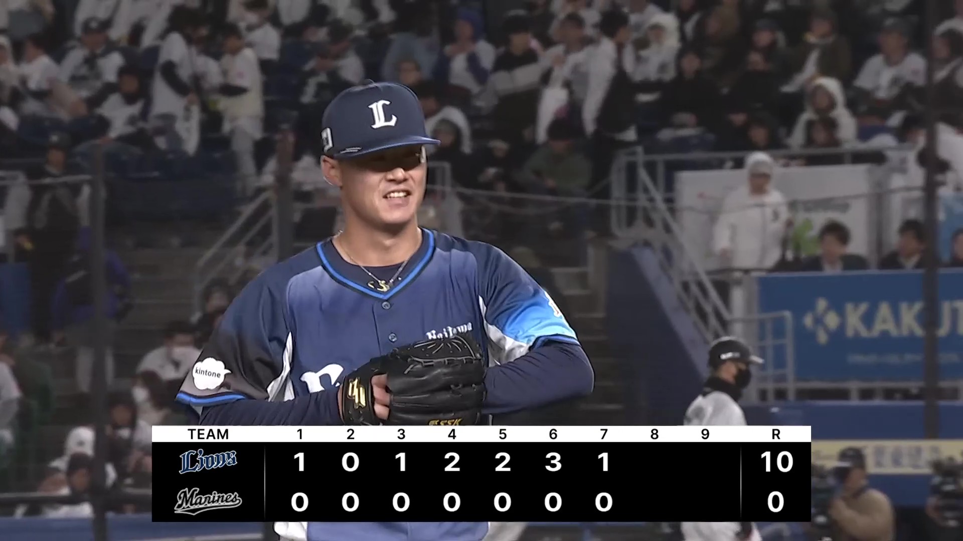 【7回裏】プロ初登板初先発で圧巻の投球!! ライオンズ・佐藤爽 7回2安打9奪三振無失点でプロ初勝利!! 2026年5月1日 千葉ロッテマリーンズ 対 埼玉西武ライオンズ