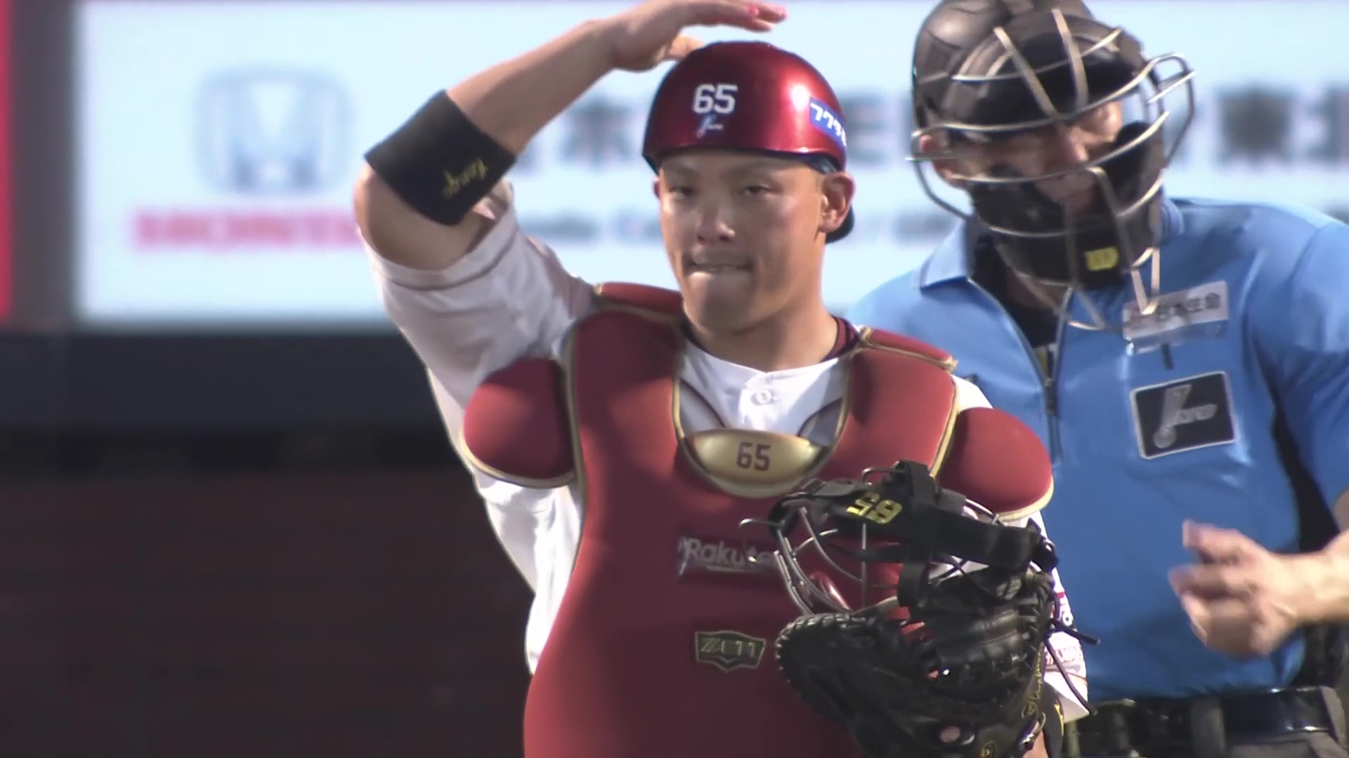 【5回表】強肩でピンチの芽を摘む!! イーグルス・堀内謙伍 素早い送球で盗塁を阻止!! 2026年7月14日 東北楽天ゴールデンイーグルス 対 オリックス・バファローズ