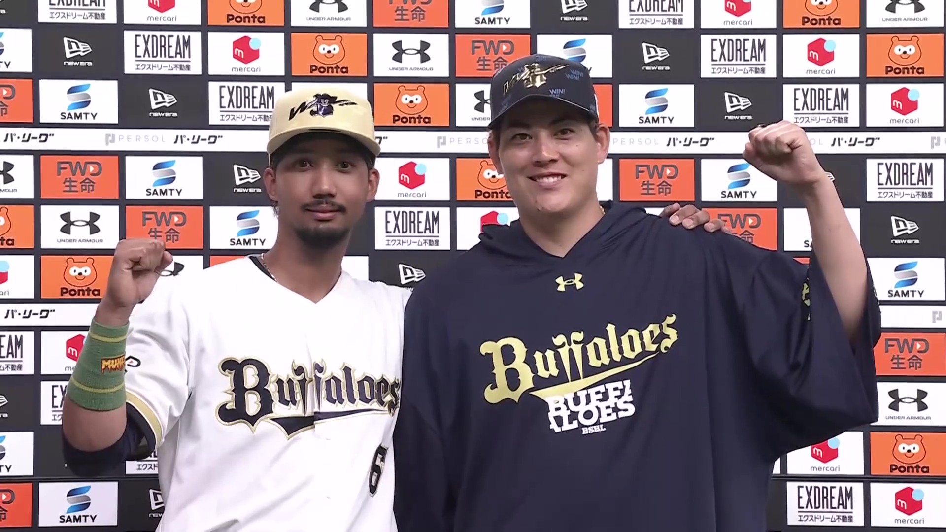 バファローズ・九里亜蓮投手・宗佑磨選手ヒーローインタビュー 7月20日 オリックス・バファローズ 対 北海道日本ハムファイターズ