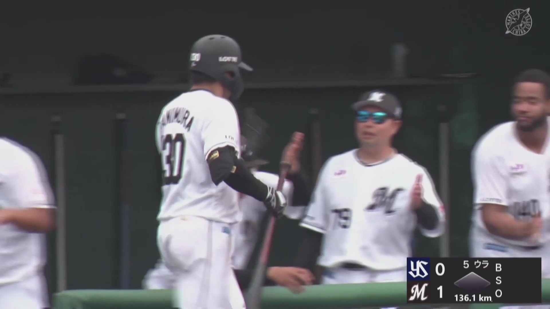 【ファーム】完璧に捉えた!! マリーンズ・谷村剛 ライトへライナーで飛び込むソロHR!! 2026年7月4日 千葉ロッテマリーンズ 対 東京ヤクルトスワローズ