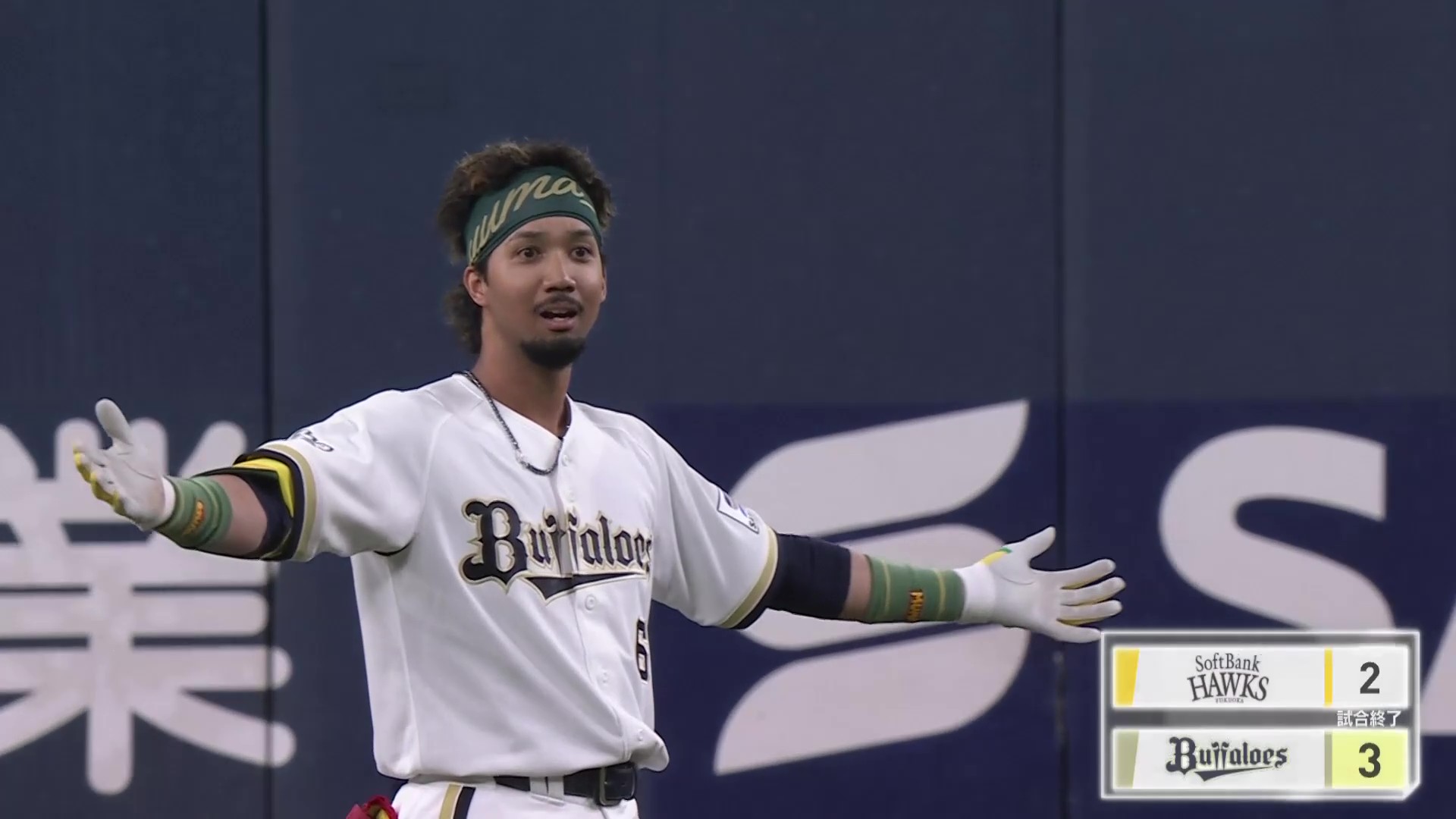 【10回裏】好守で大活躍!! バファローズ・宗佑磨 サヨナラタイムリー2ベースで試合に決着!! 2026年7月8日 オリックス・バファローズ 対 福岡ソフトバンクホークス