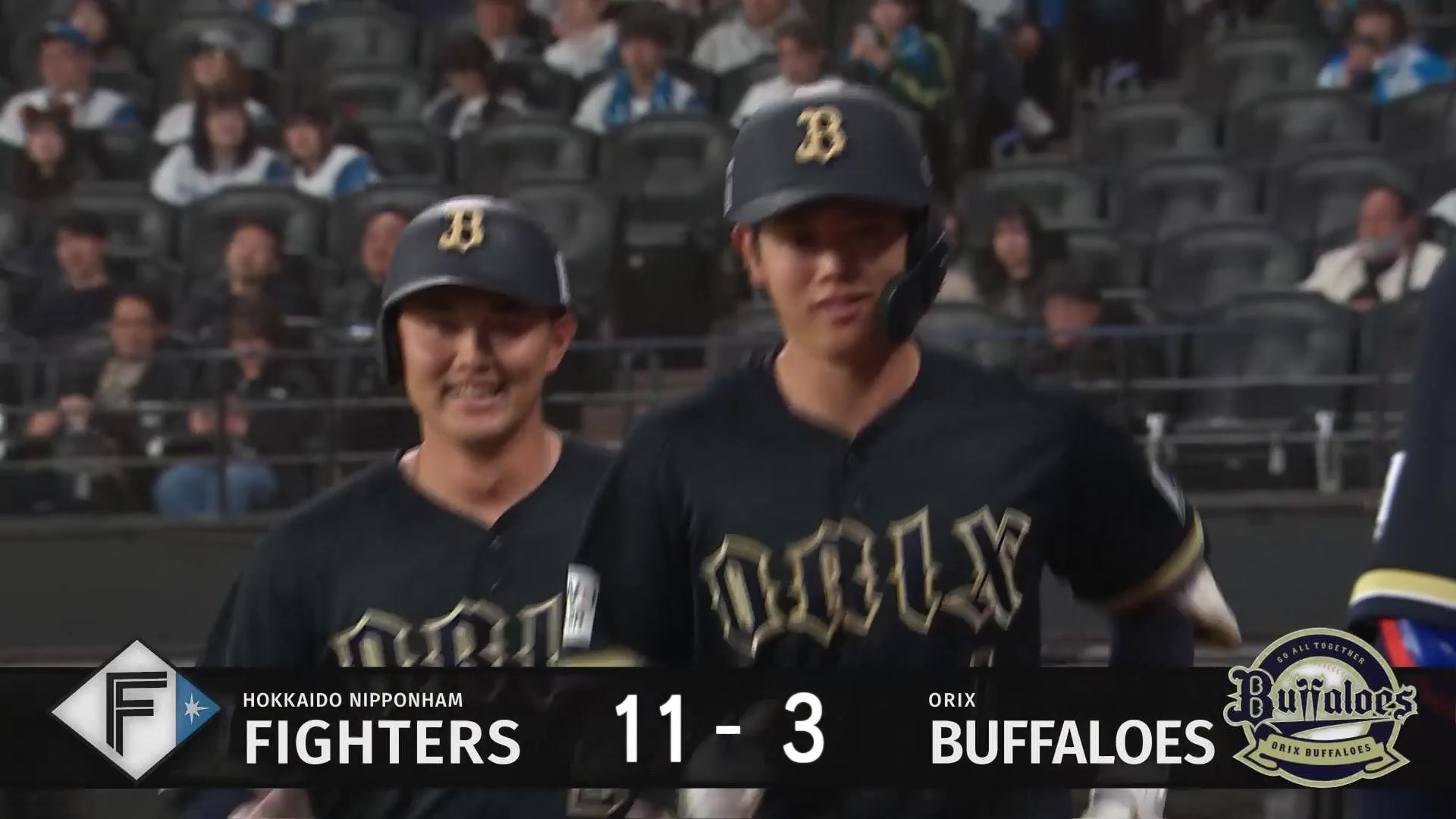 【8回表】今季第1号は反撃の一発!! バファローズ・太田椋 スタンド上段へ特大の2ランホームラン!! 2026年4月3日 北海道日本ハムファイターズ 対 オリックス・バファローズ