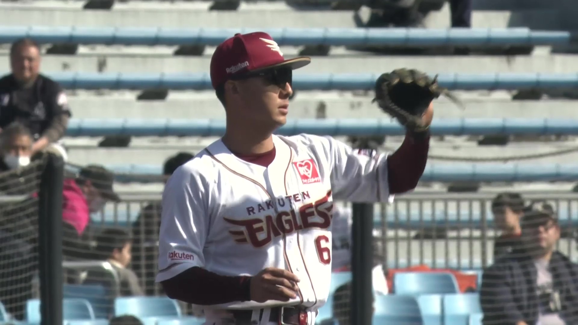 【5回表】流石の守備!! イーグルス・村林一輝 打球に飛びつき完璧なスローイングを見せる!! 2026年3月5日 東北楽天ゴールデンイーグルス 対 千葉ロッテマリーンズ