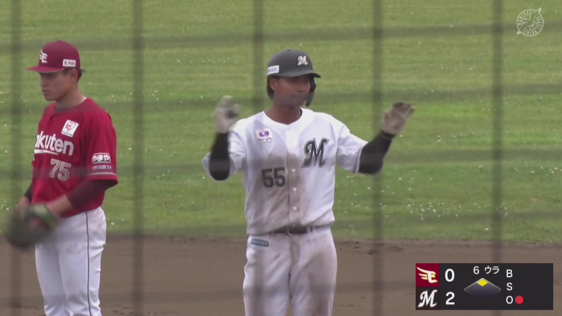 【ファーム】貴重な追加点!! マリーンズ・櫻井ユウヤ レフトオーバーのタイムリー2ベース!! 2026年5月6日 千葉ロッテマリーンズ 対 東北楽天ゴールデンイーグルス