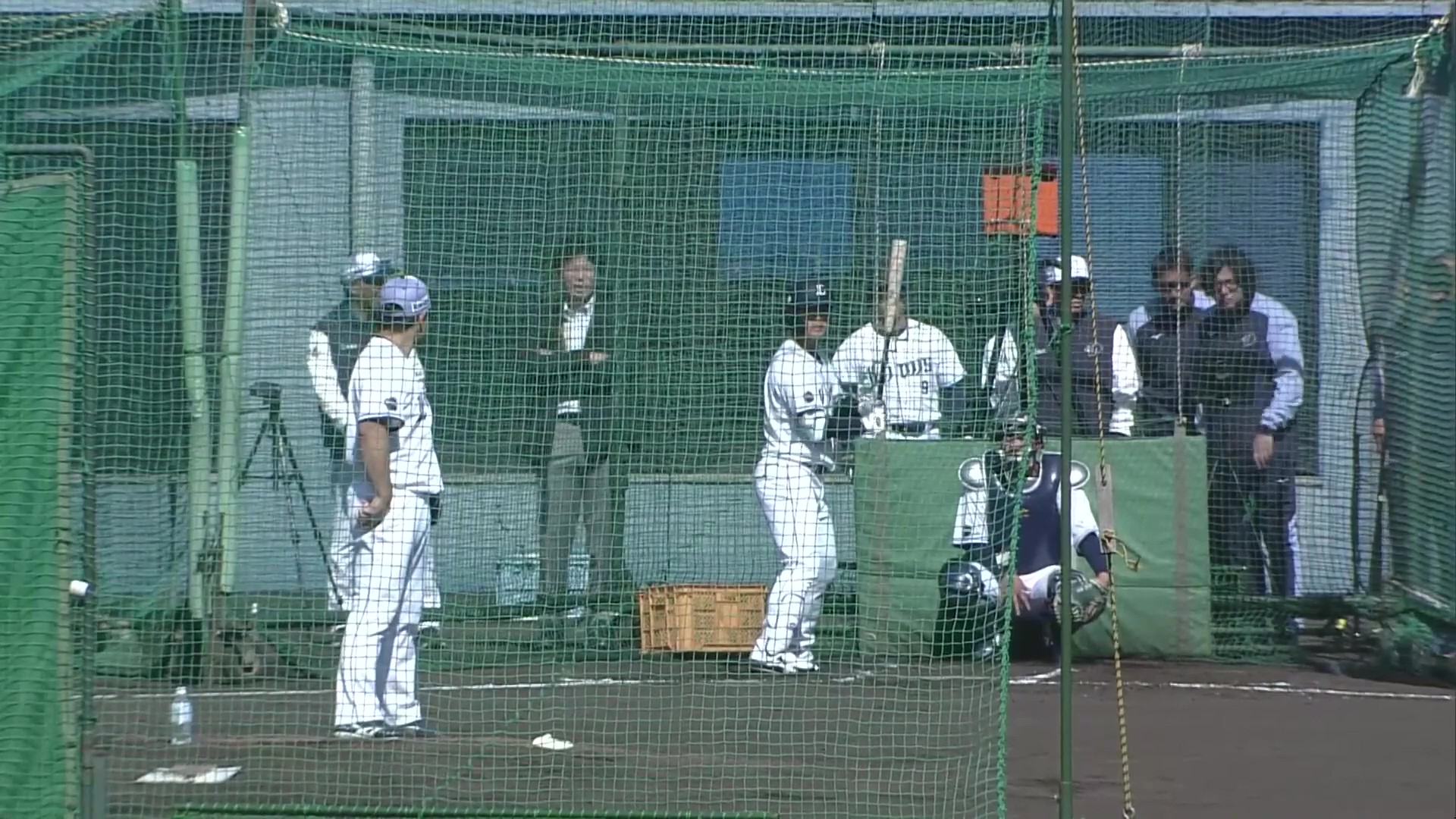 【春季キャンプ】秋山幸二さんが見守る中 ライオンズのルーキー・秋山俊がバッティング練習!! 2026年2月18日 埼玉西武ライオンズ