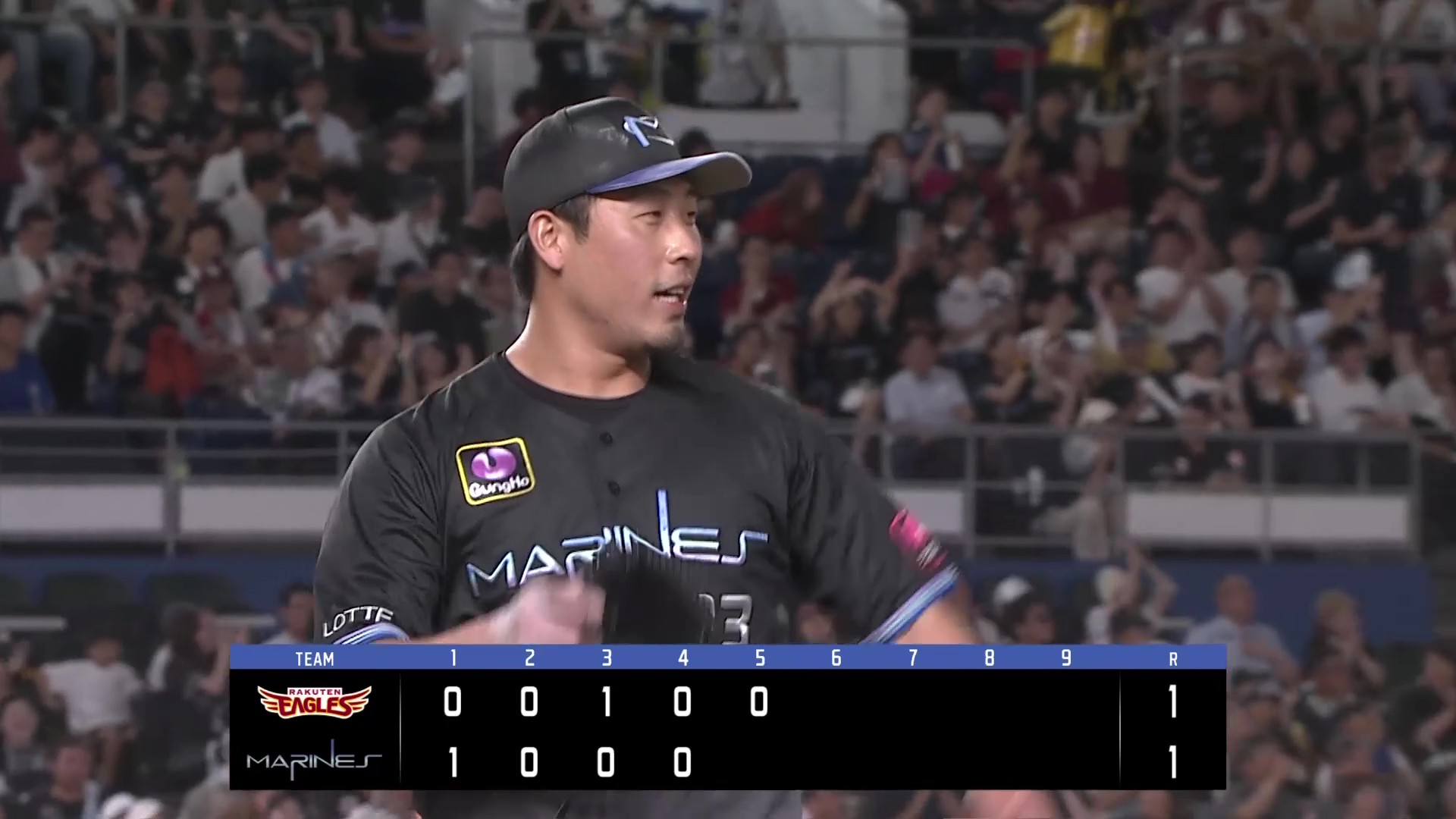 【5回表】完璧な火消し!! マリーンズ・八木彬 ノーアウト満塁のピンチを無失点で抑える!! 2026年7月23日 千葉ロッテマリーンズ 対 東北楽天ゴールデンイーグルス