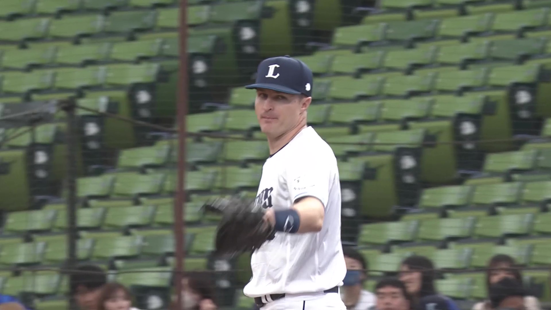 【ファーム】素早い判断!! ライオンズ・ネビン ライナーを捌きランナーにタッチしてダブルプレー!! 2026年4月26日 埼玉西武ライオンズ 対 横浜DeNAベイスターズ