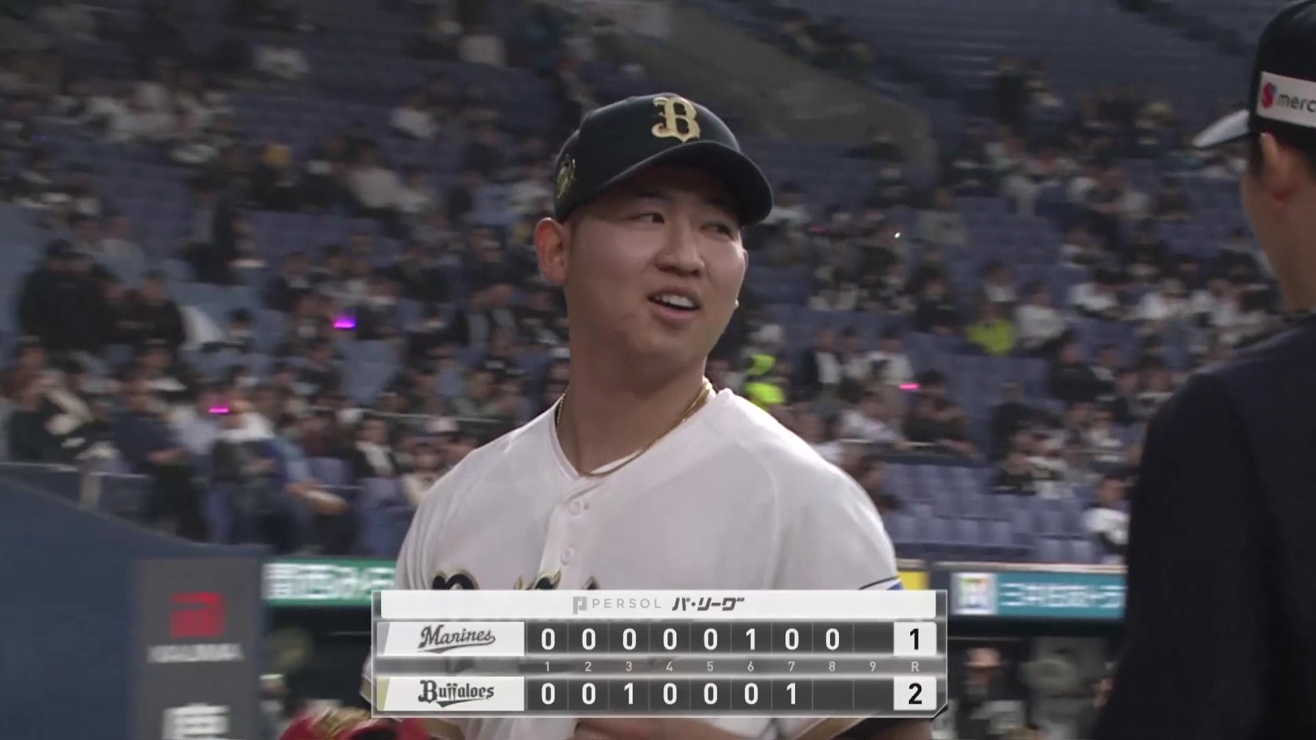 【8回表】3者連続三振!! バファローズ・椋木蓮 開幕から圧倒的な投球で4イニングをパーフェクト継続!! 2026年4月7日 オリックス・バファローズ 対 千葉ロッテマリーンズ