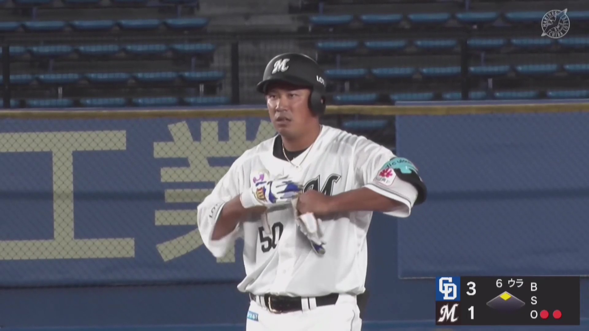 【ファーム】鋭い打球!! マリーンズ・愛斗 レフトへのタイムリー2ベースヒットを放つ!! 2026年5月27日 千葉ロッテマリーンズ 対 中日ドラゴンズ